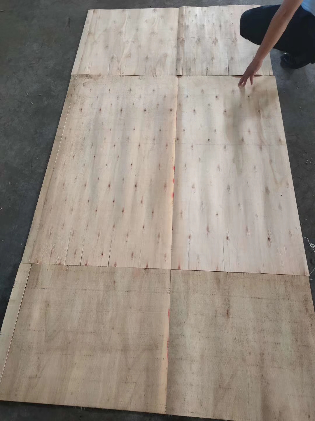 Horizontal Vertical Core Veneer Composer Machine